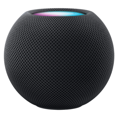 Apple HomePod Mini with Built-in Siri Smart Wi-Fi Speaker (360-Degree Audio, Midnight)