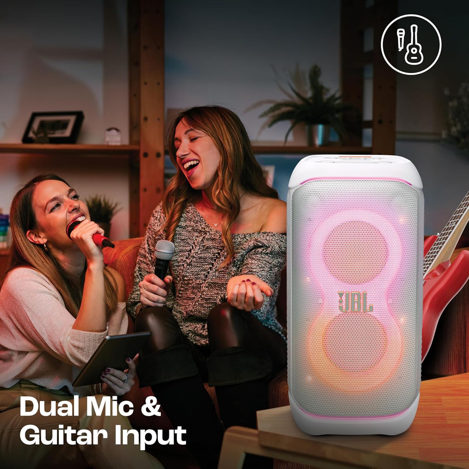 JBL PartyBox Stage 320 240W Bluetooth Party Speaker (AI Sound Boost, White)_14