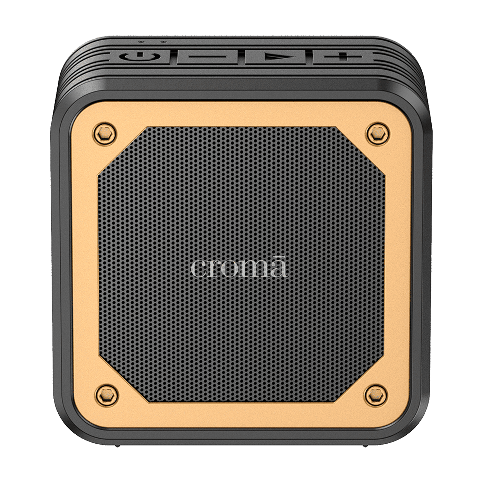 Croma 8W Portable Bluetooth Speaker (IPX5 Water Resistant, Built in Mic, Mono Channel, Black) Croma 8W Portable Bluetooth Speaker (IPX5 Water Resistant, Built in Mic, Mono Channel, Black)_1