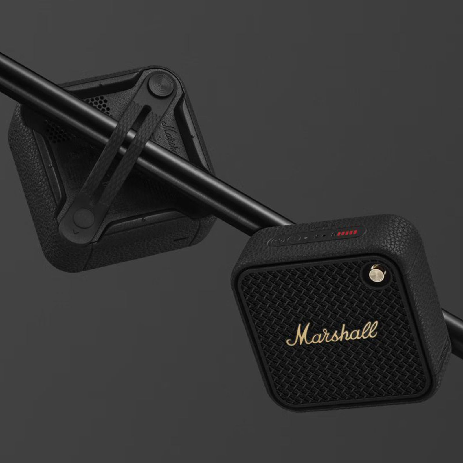 Marshall Willen II 38W Portable Bluetooth Speaker (IP67 Waterproof, Mono Channel, Black and Brass)_6