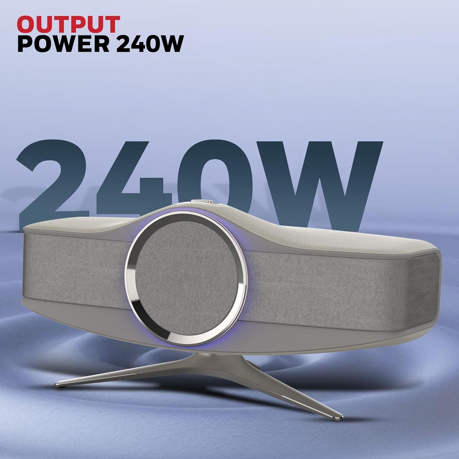 Honeywell Aviator 240W Bluetooth Speaker (THX Certified High Resolution Sound, Stereo Chanel, Grey)_8