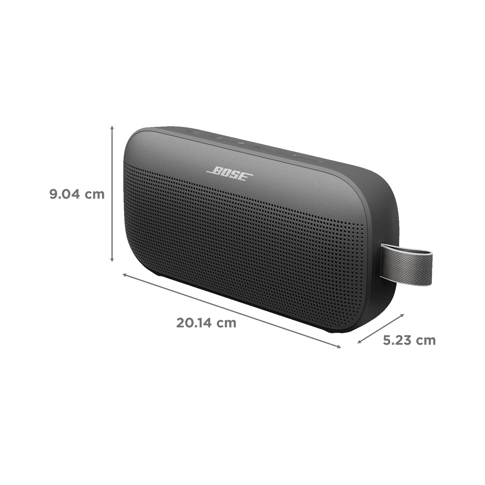 BOSE SoundLink Flex (2nd Gen) Portable Bluetooth Speaker (IP67 Water Resistant, PositionIQ Technology, Stereo Channel, Black) BOSE SoundLink Flex (2nd Gen) Portable Bluetooth Speaker (IP67 Water Resistant, PositionIQ Technology, Stereo Channel, Black)_3