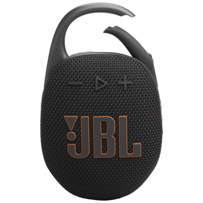 JBL Clip 5 7W Portable Bluetooth Speaker (IP67 Water Proof, Supports Auracast, Black)
