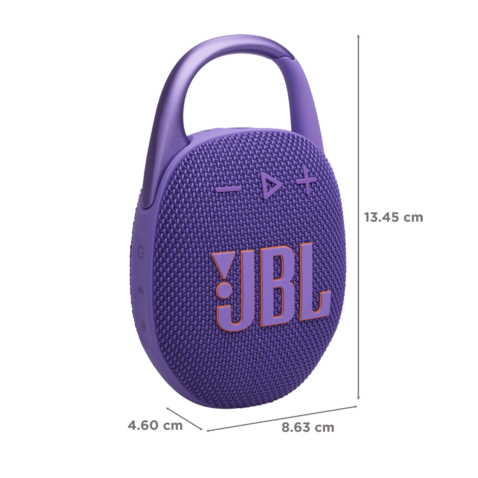 JBL Clip 5 7W Portable Bluetooth Speaker (IP67 Water Proof, Supports Auracast, Purple)_2