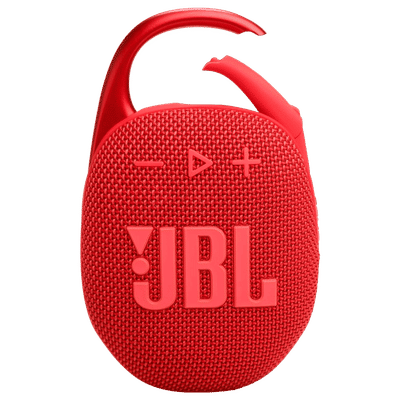 JBL Clip 5 7W Portable Bluetooth Speaker (IP67 Water Proof, Supports Auracast, Red)