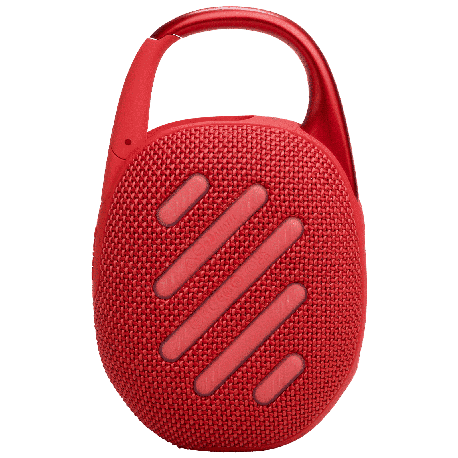 JBL Clip 5 7W Portable Bluetooth Speaker (IP67 Water Proof, Supports Auracast, Red)_4