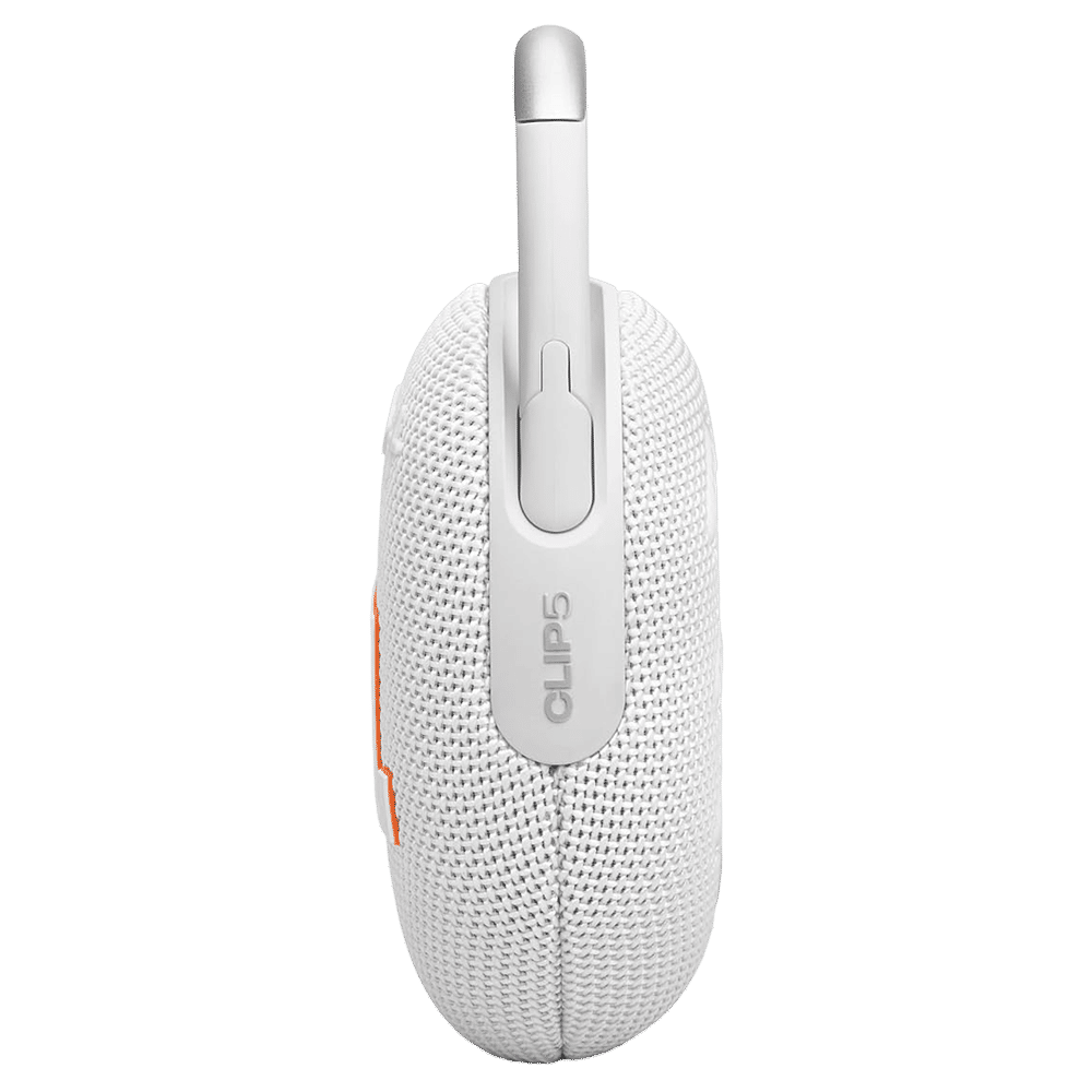 JBL Clip 5 7W Portable Bluetooth Speaker (IP67 Water Proof, Supports Auracast, White) JBL Clip 5 7W Portable Bluetooth Speaker (IP67 Water Proof, Supports Auracast, White)_9