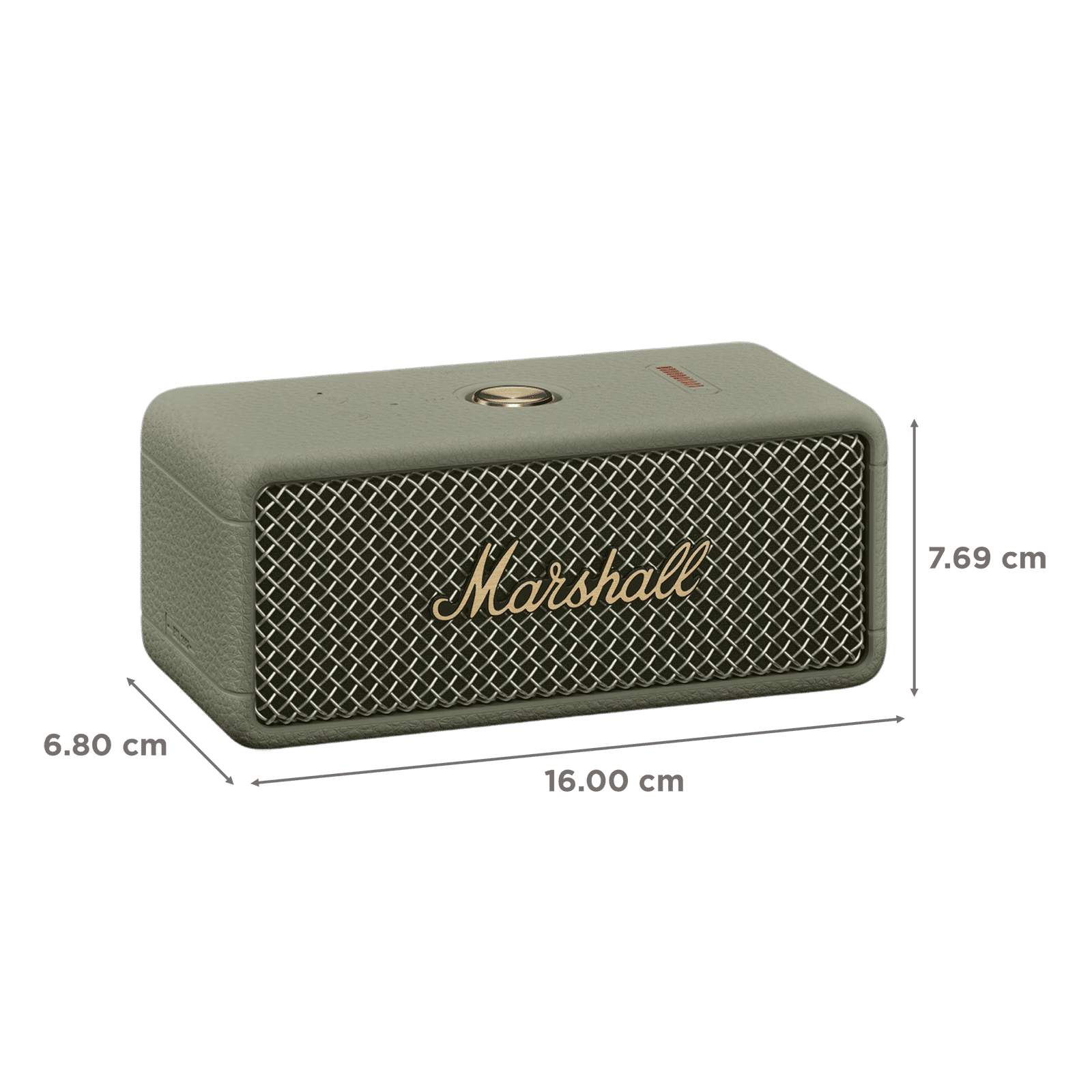 Marshall EMBERTON III 76W Bluetooth Speaker (IP67 Dust & Waterproof, 360 Degree Sound, Stereo Channel, Sage)_2