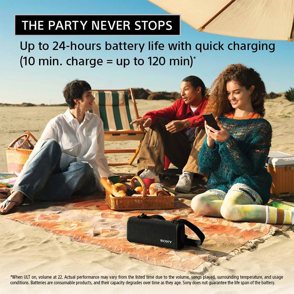 SONY ULT FIELD 3 Portable Bluetooth Speaker (IP66, IP67 Water Resistant, Party Connect, 2.0 Channel, Off White) SONY ULT FIELD 3 Portable Bluetooth Speaker (IP66, IP67 Water Resistant, Party Connect, 2.0 Channel, Off White)_8