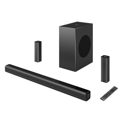 Croma 300W Bluetooth Home Theatre with Remote (5.1 Channel, Black)