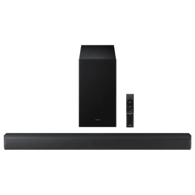 SAMSUNG B Series 370W Bluetooth Soundbar with Remote (Dolby Audio, 3.1 Channel, Black)