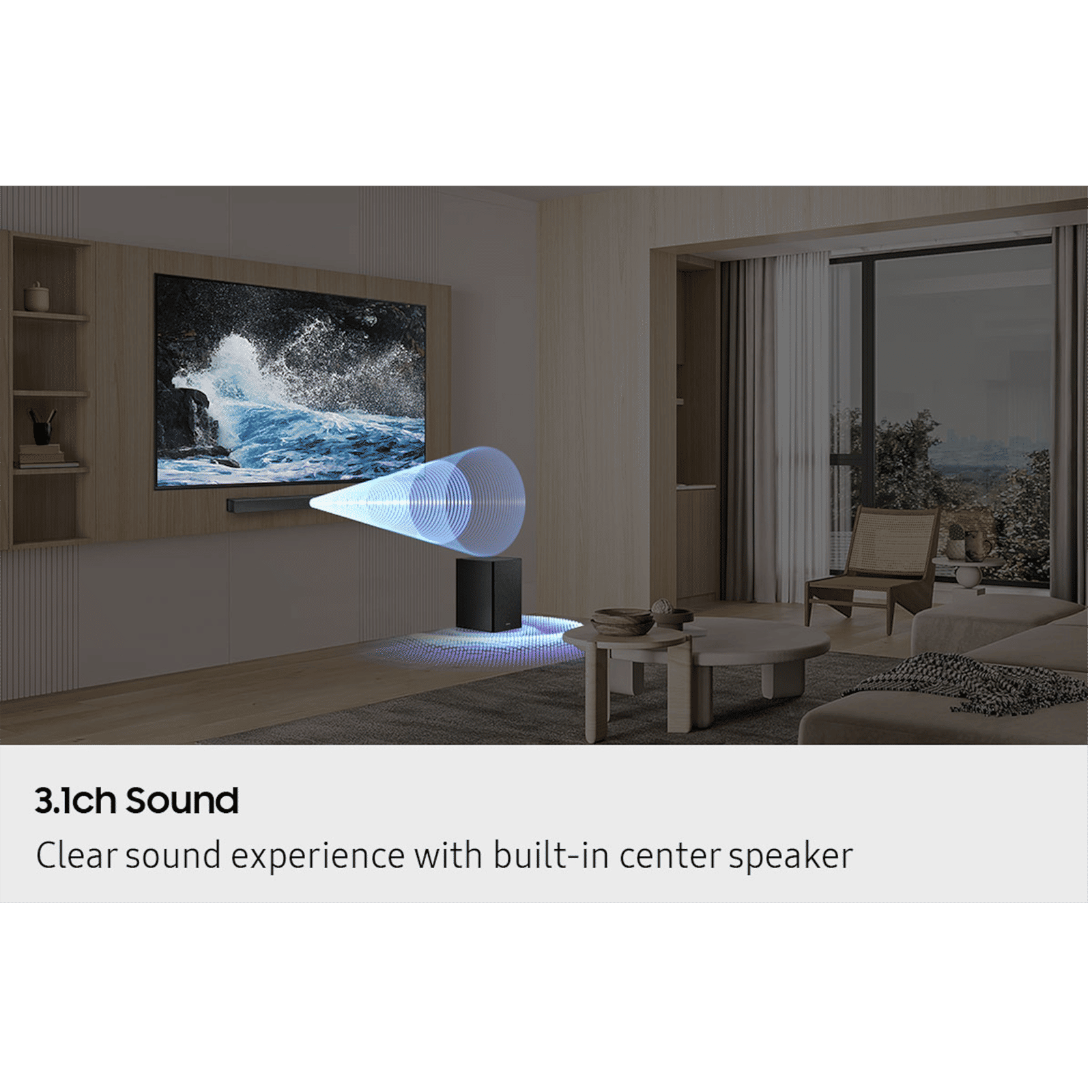 SAMSUNG B Series 370W Bluetooth Soundbar with Remote (Dolby Audio, 3.1 Channel, Black)_18