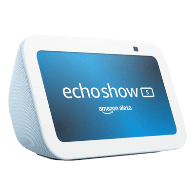Amazon Echo Show 5 (3rd Gen) with Built-in Alexa Smart Wi-Fi Speaker (2MP Built-in Camera, Cloud Blue)