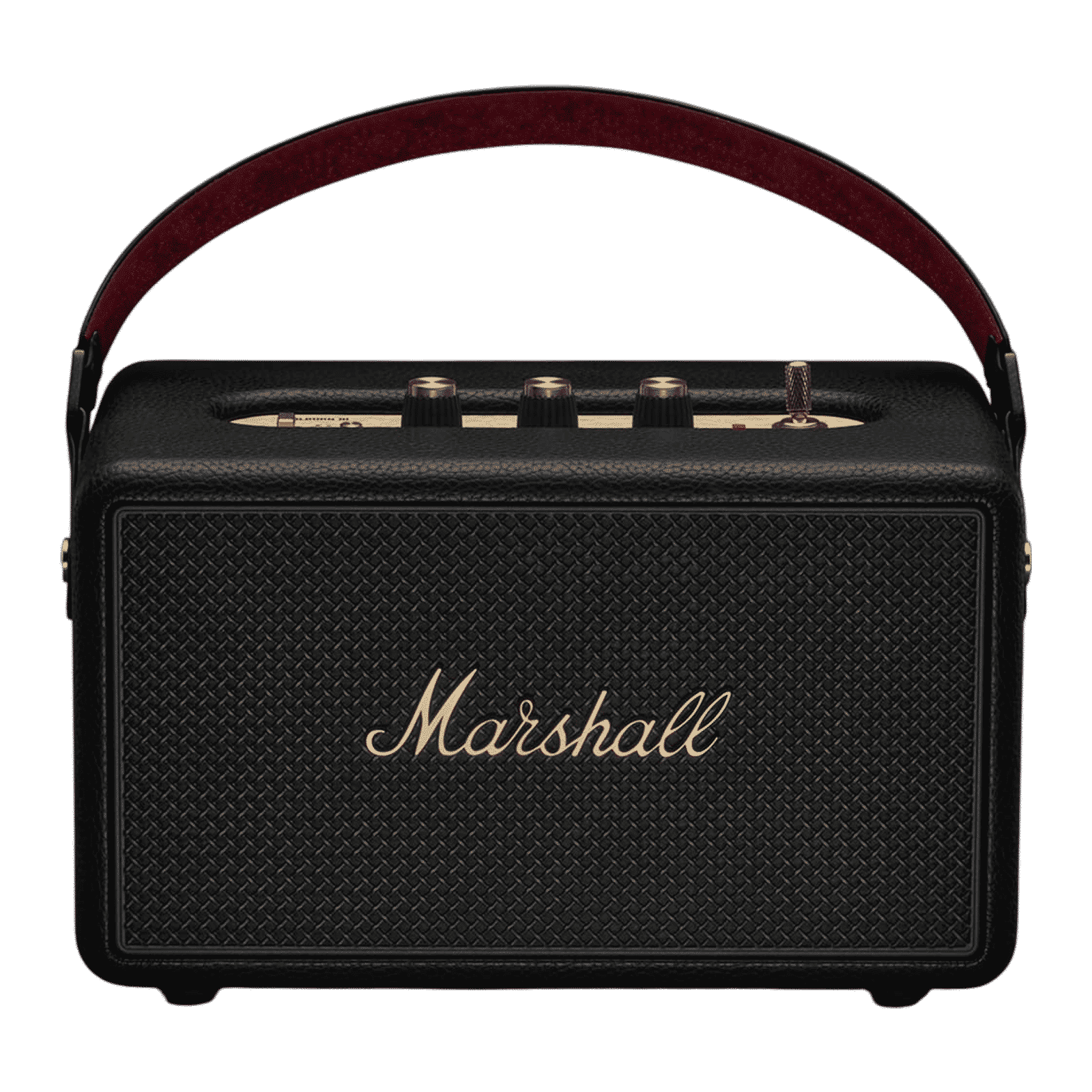 Marshall Kilburn 3 Portable Bluetooth Speaker (IP54 Dust & Water Resistant, 360 Degree Sound, Stereo Channel, Black & Brass) Marshall Kilburn 3 Portable Bluetooth Speaker (IP54 Dust & Water Resistant, 360 Degree Sound, Stereo Channel, Black & Brass)_1