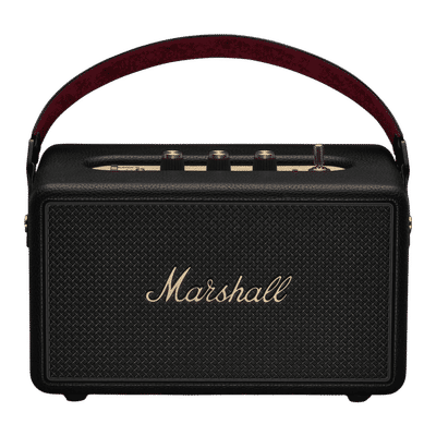 Marshall Kilburn 3 Portable Bluetooth Speaker (IP54 Dust & Water Resistant, 360 Degree Sound, Stereo Channel, Black & Brass)