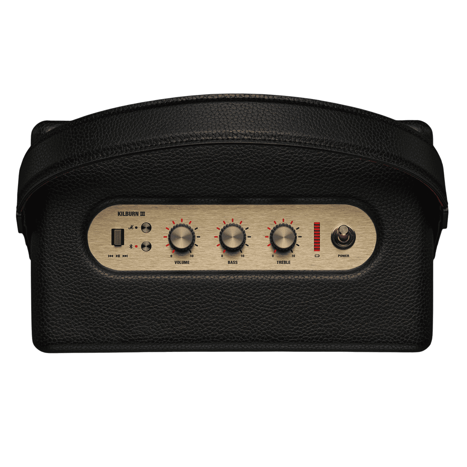 Marshall Kilburn 3 Portable Bluetooth Speaker (IP54 Dust & Water Resistant, 360 Degree Sound, Stereo Channel, Black & Brass) Marshall Kilburn 3 Portable Bluetooth Speaker (IP54 Dust & Water Resistant, 360 Degree Sound, Stereo Channel, Black & Brass)_4