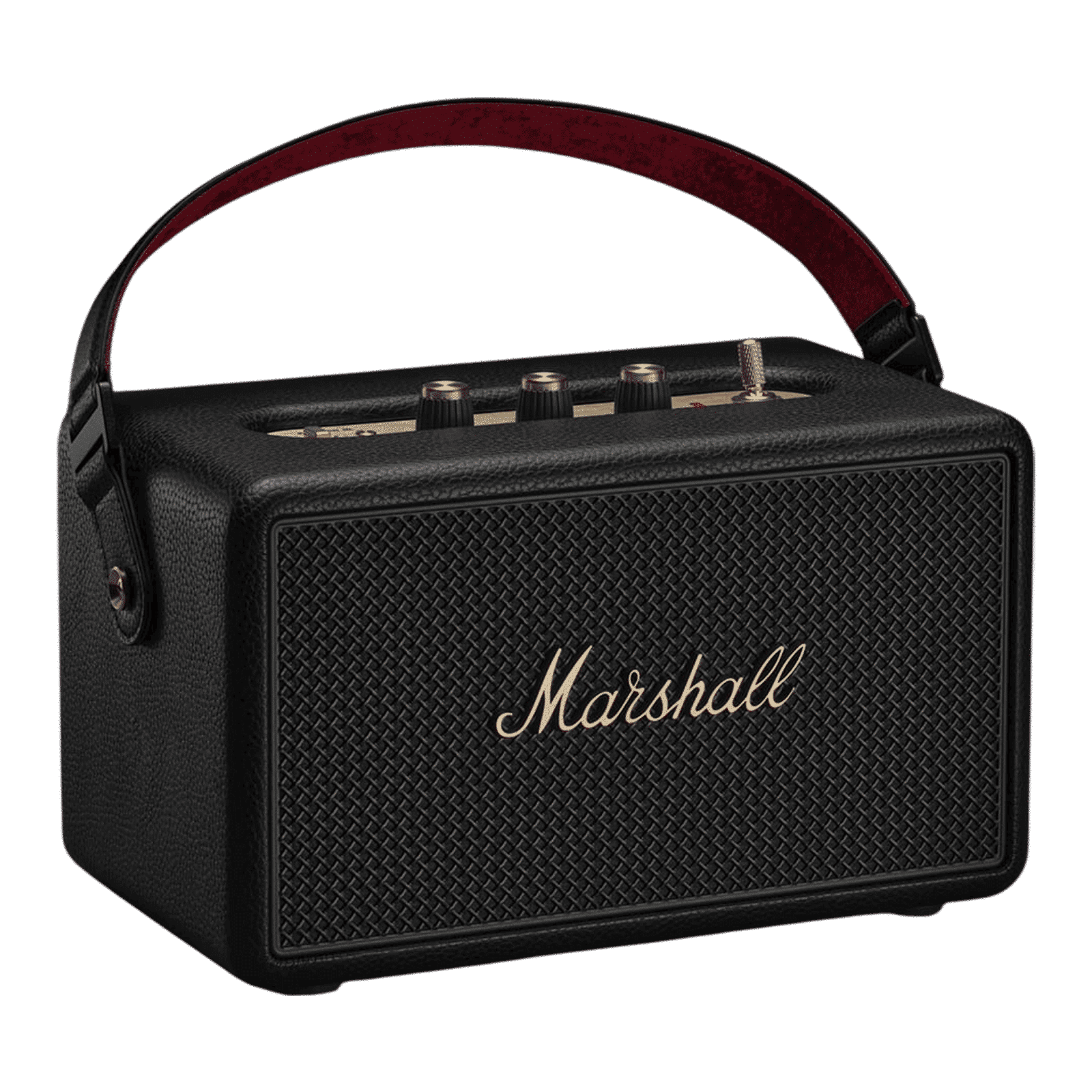 Marshall Kilburn 3 Portable Bluetooth Speaker (IP54 Dust & Water Resistant, 360 Degree Sound, Stereo Channel, Black & Brass) Marshall Kilburn 3 Portable Bluetooth Speaker (IP54 Dust & Water Resistant, 360 Degree Sound, Stereo Channel, Black & Brass)_6