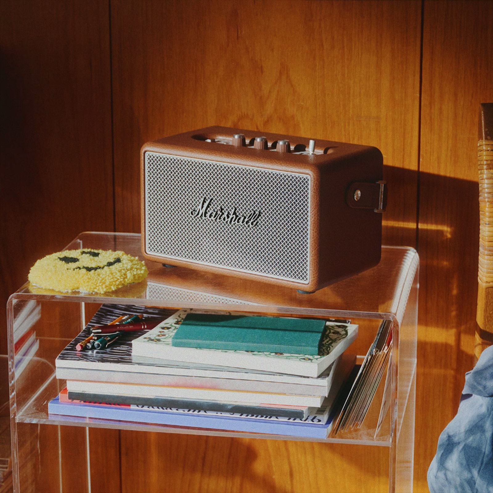 Marshall Kilburn III 36W Portable Bluetooth Speaker (IP54 Water Resistant, 360 Degree True Stereophonic Sound, Stereo Channel, Brown)_8