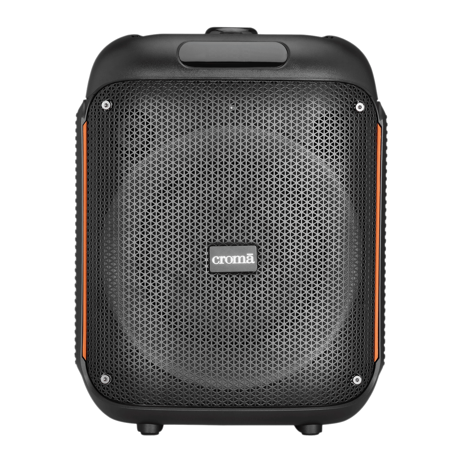 Croma 40W Bluetooth Party Speaker with Mic (RGB LED Lights, 2.1 Channel, Black)_10