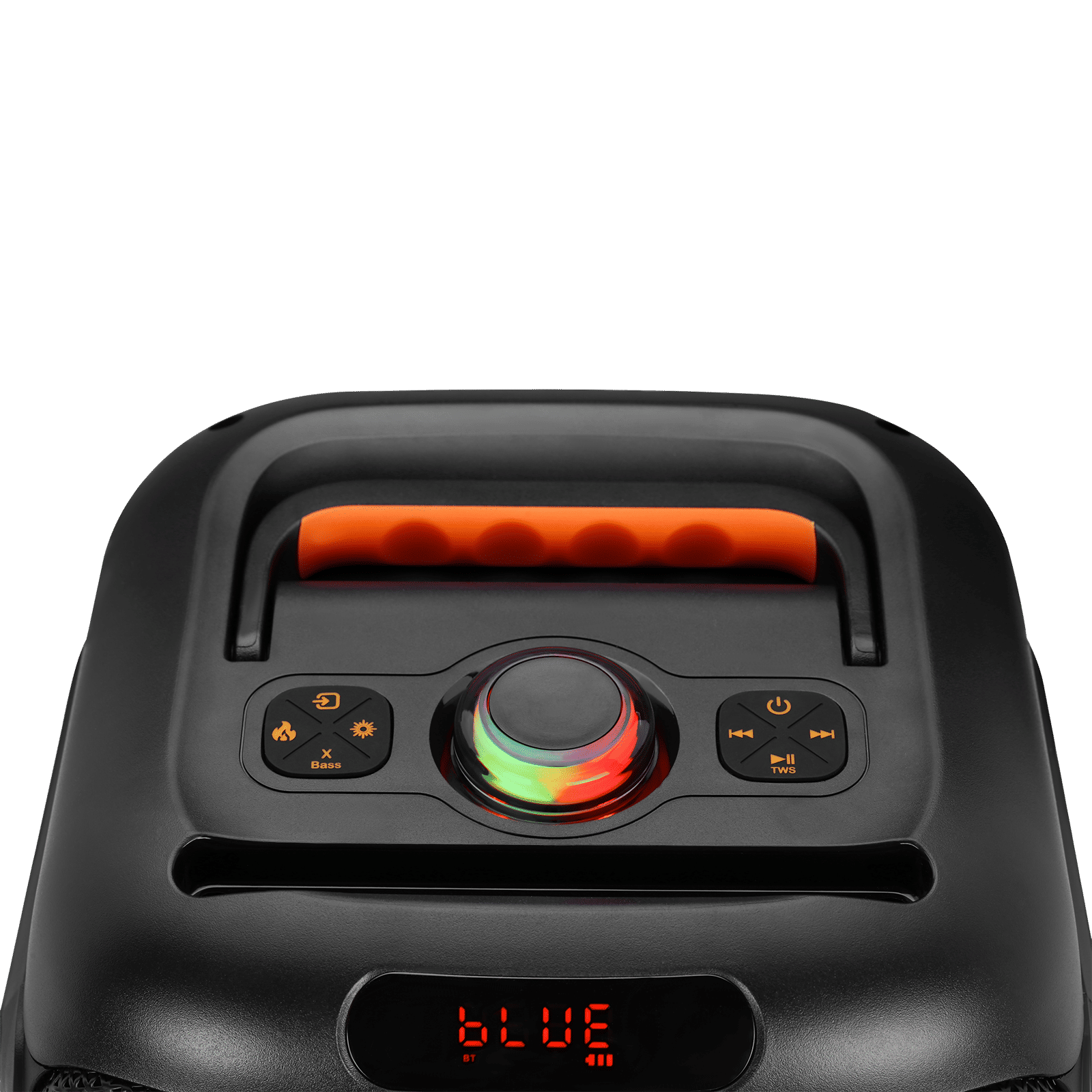 Croma 40W Bluetooth Party Speaker with Mic (RGB LED Lights, 2.1 Channel, Black)_5