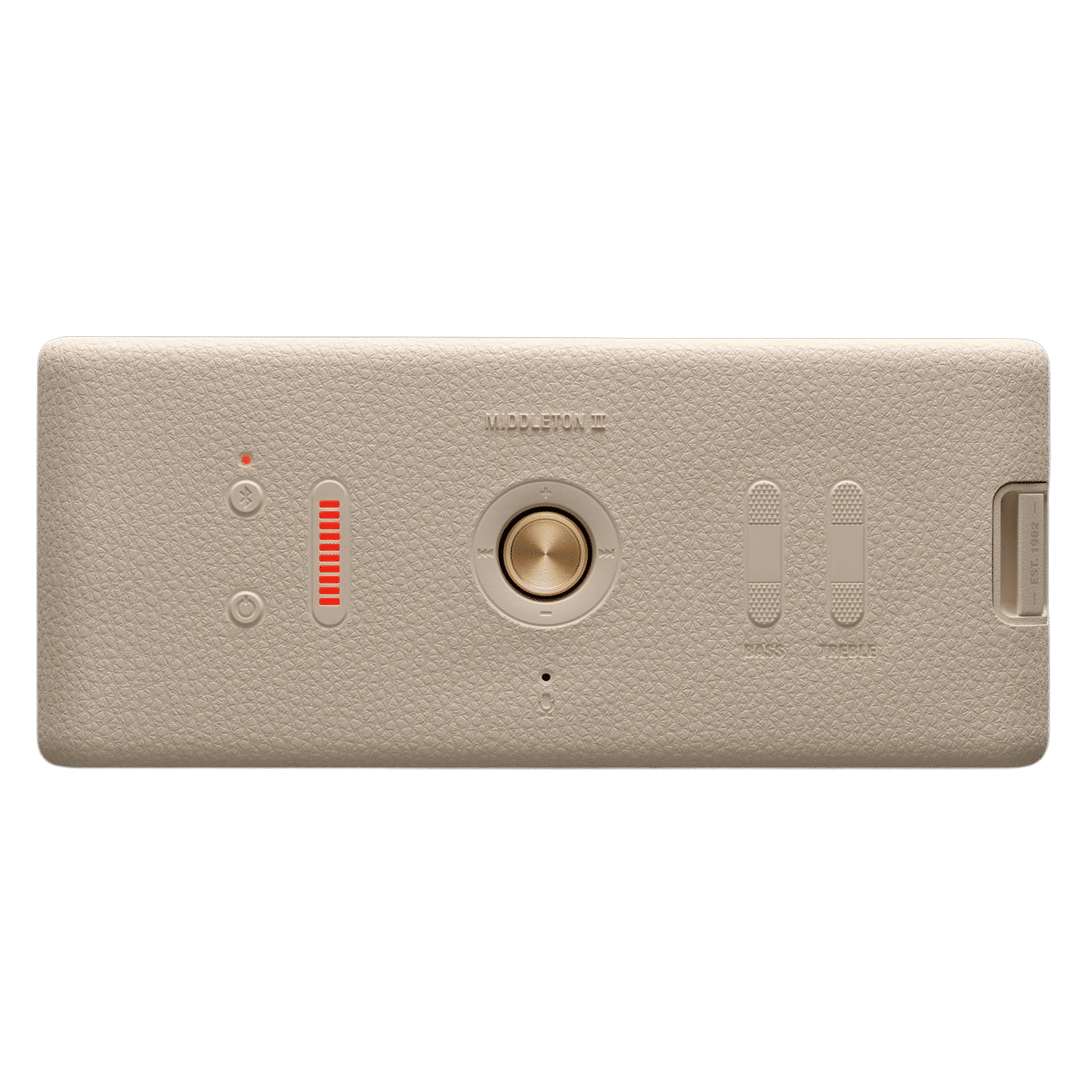 Marshall MIDDLETON 2 80W Portable Bluetooth Speaker (IP67 Water Resistant, True Stereophonic, Stereo Channel, Cream)_4