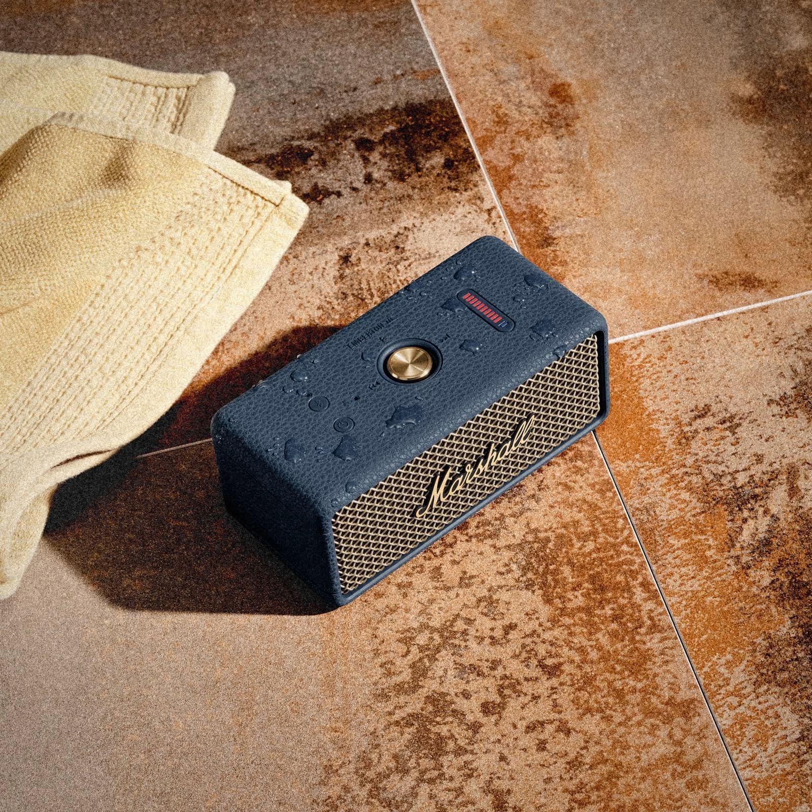 Marshall EMBERTON III 20W Portable Bluetooth Speaker (IP67 Waterproof, True Stereophonic, Stereo Channel, Midnight Blue) Marshall EMBERTON III 20W Portable Bluetooth Speaker (IP67 Waterproof, True Stereophonic, Stereo Channel, Midnight Blue) _7