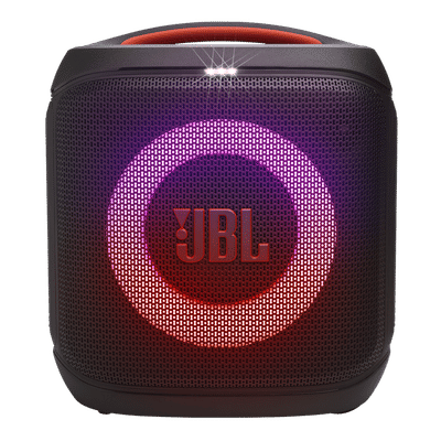 JBL Encore Essential 2 100W Bluetooth Party Speaker (Dynamic Lightshow, Stereo Channel, Black)