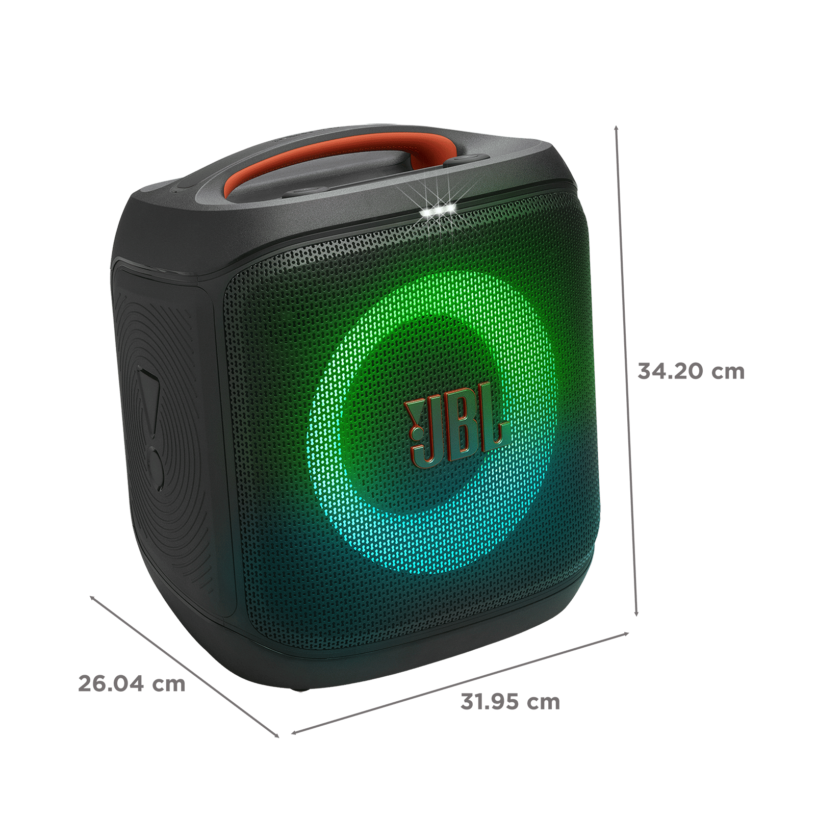 JBL Encore Essential 2 100W Bluetooth Party Speaker (Dynamic Lightshow, Stereo Channel, Black)_2