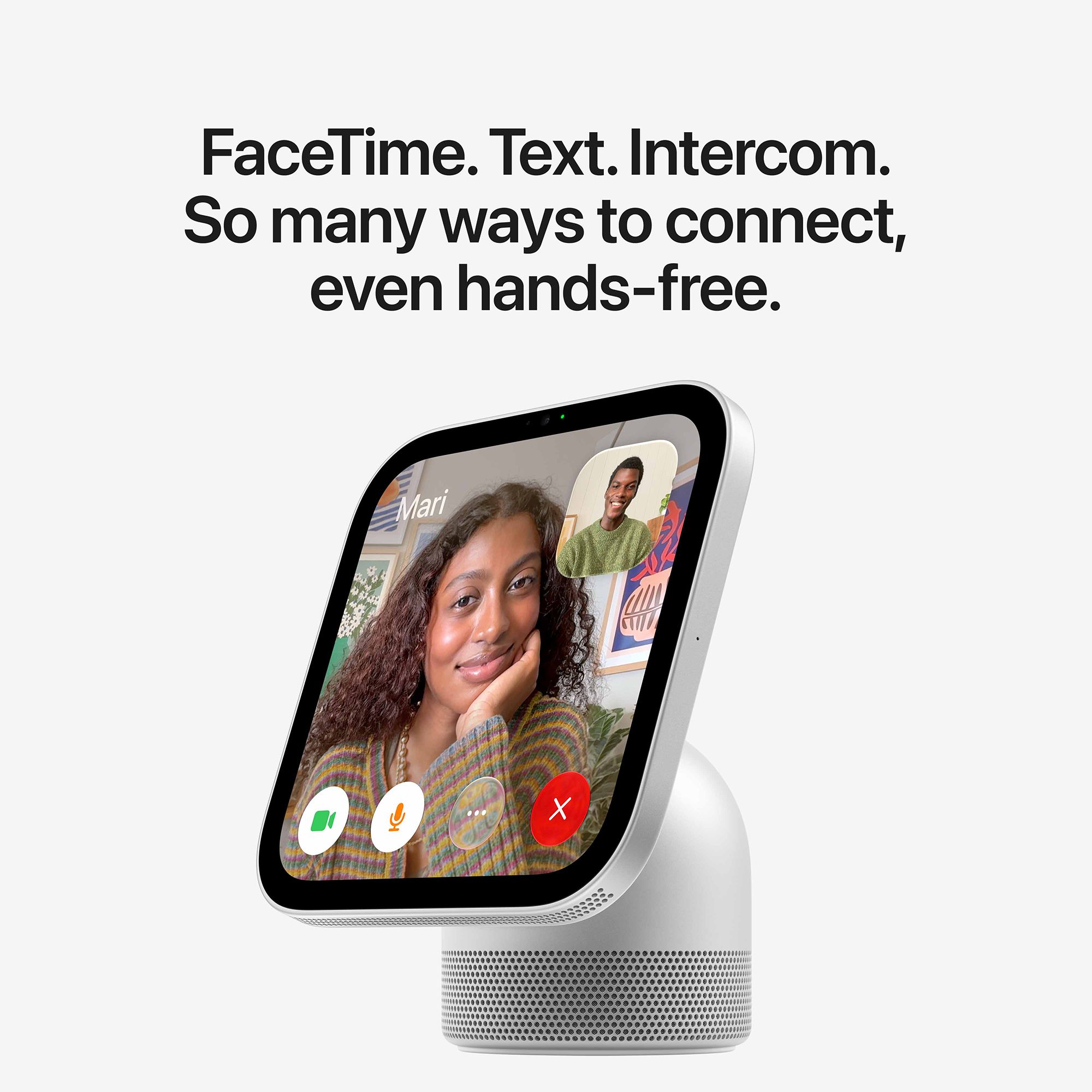Apple HomeView Multimedia Speaker (12MP Center Stage Camera, Smart Wi-Fi Speaker, Starlight) Apple HomeView Multimedia Speaker (12MP Center Stage Camera, Smart Wi-Fi Speaker, Starlight)_6