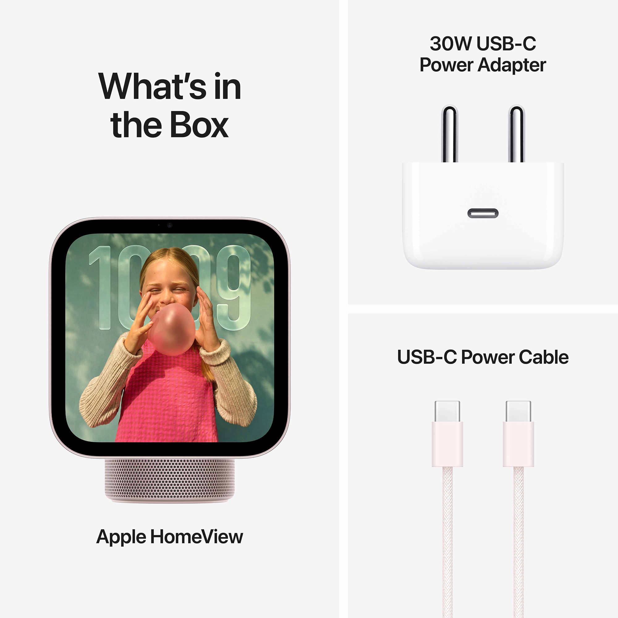Apple HomeView Multimedia Speaker (12MP Center Stage Camera, Smart Wi-Fi Speaker, Rose Pink) Apple HomeView Multimedia Speaker (12MP Center Stage Camera, Smart Wi-Fi Speaker, Rose Pink)_9