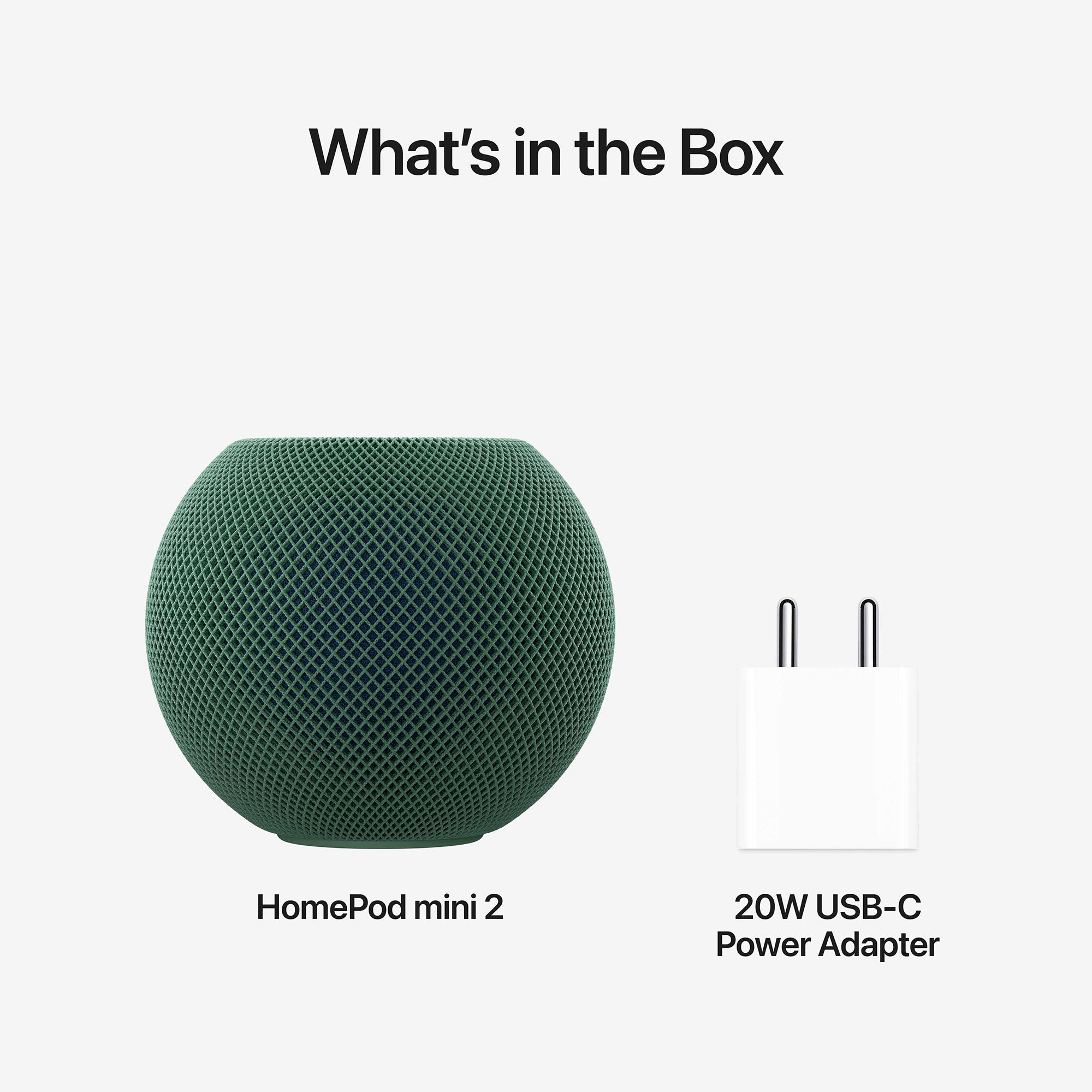 Apple HomePod mini 2 with Built-in Siri AI Smart Wi-Fi Speaker (360-Degree Audio, Green) Apple HomePod mini 2 with Built-in Siri AI Smart Wi-Fi Speaker (360-Degree Audio, Green)_9