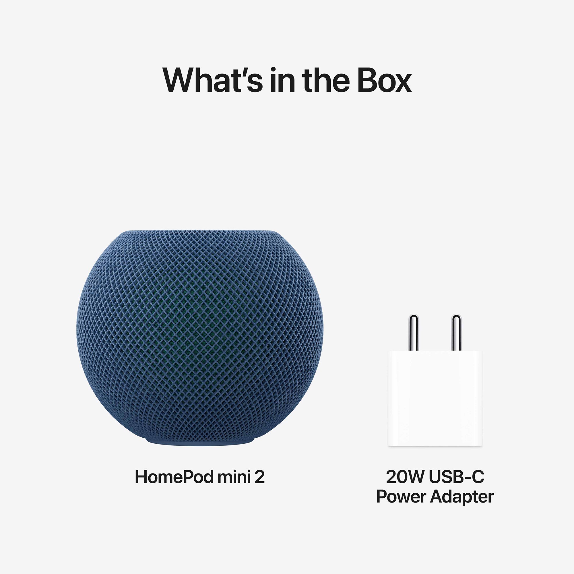 Apple HomePod mini 2 with Built-in Siri AI Smart Wi-Fi Speaker (360-Degree Audio, Blue) Apple HomePod mini 2 with Built-in Siri AI Smart Wi-Fi Speaker (360-Degree Audio, Blue)_9