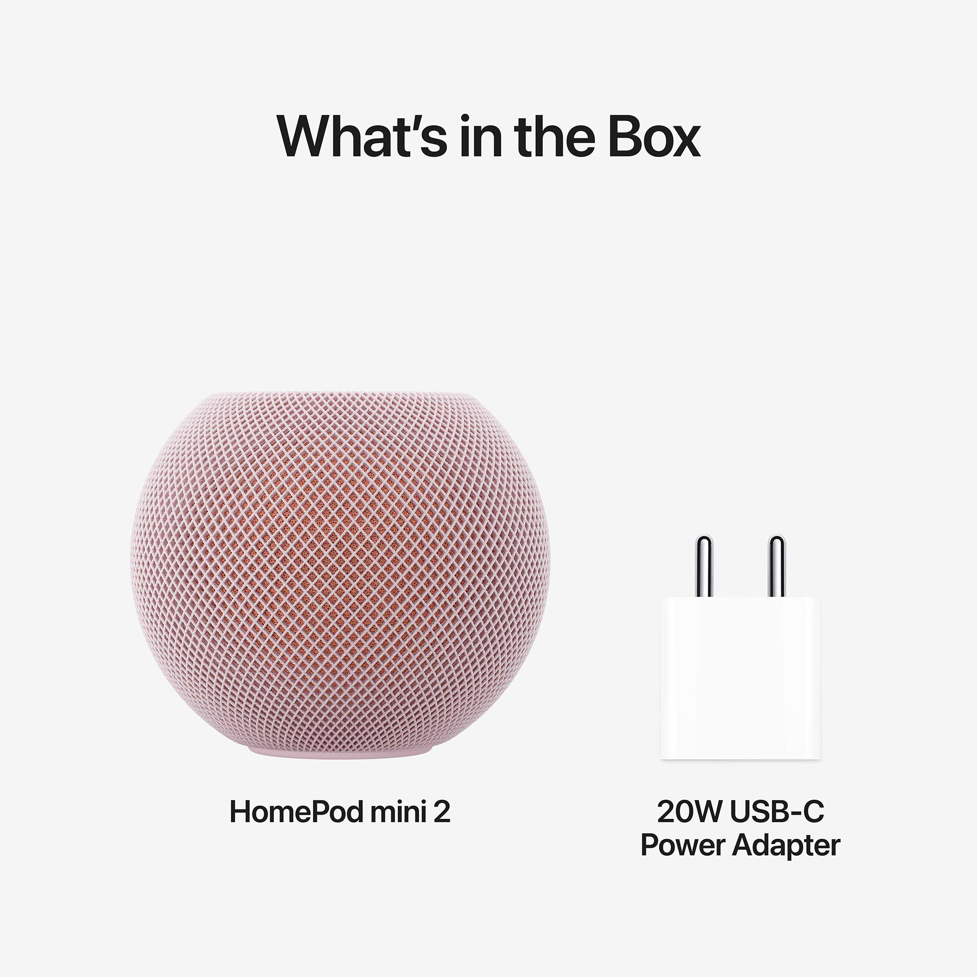 Apple HomePod mini 2 with Built-in Siri AI Smart Wi-Fi Speaker (360-Degree Audio, Pink) Apple HomePod mini 2 with Built-in Siri AI Smart Wi-Fi Speaker (360-Degree Audio, Pink)_9