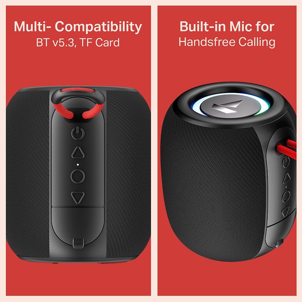 boAt Stone 208 5W Portable Bluetooth Speaker (8 Hours Music Playtime, Raging Black)_9