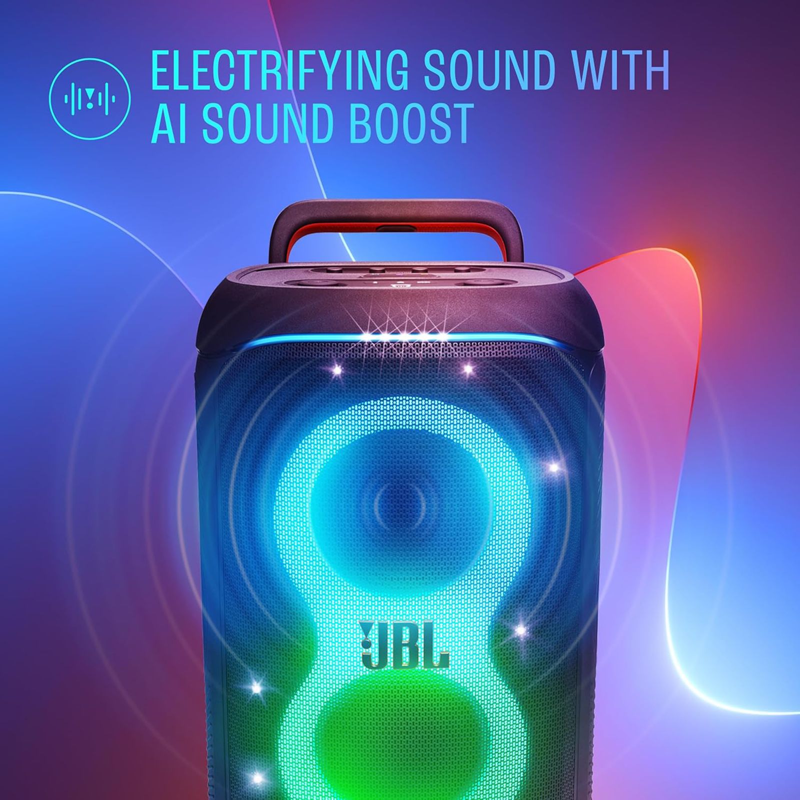 JBL PartyBox 520 400W Bluetooth Party Speaker (Multi-speaker Connection, Black) JBL PartyBox 520 400W Bluetooth Party Speaker (Multi-speaker Connection, Black)_20