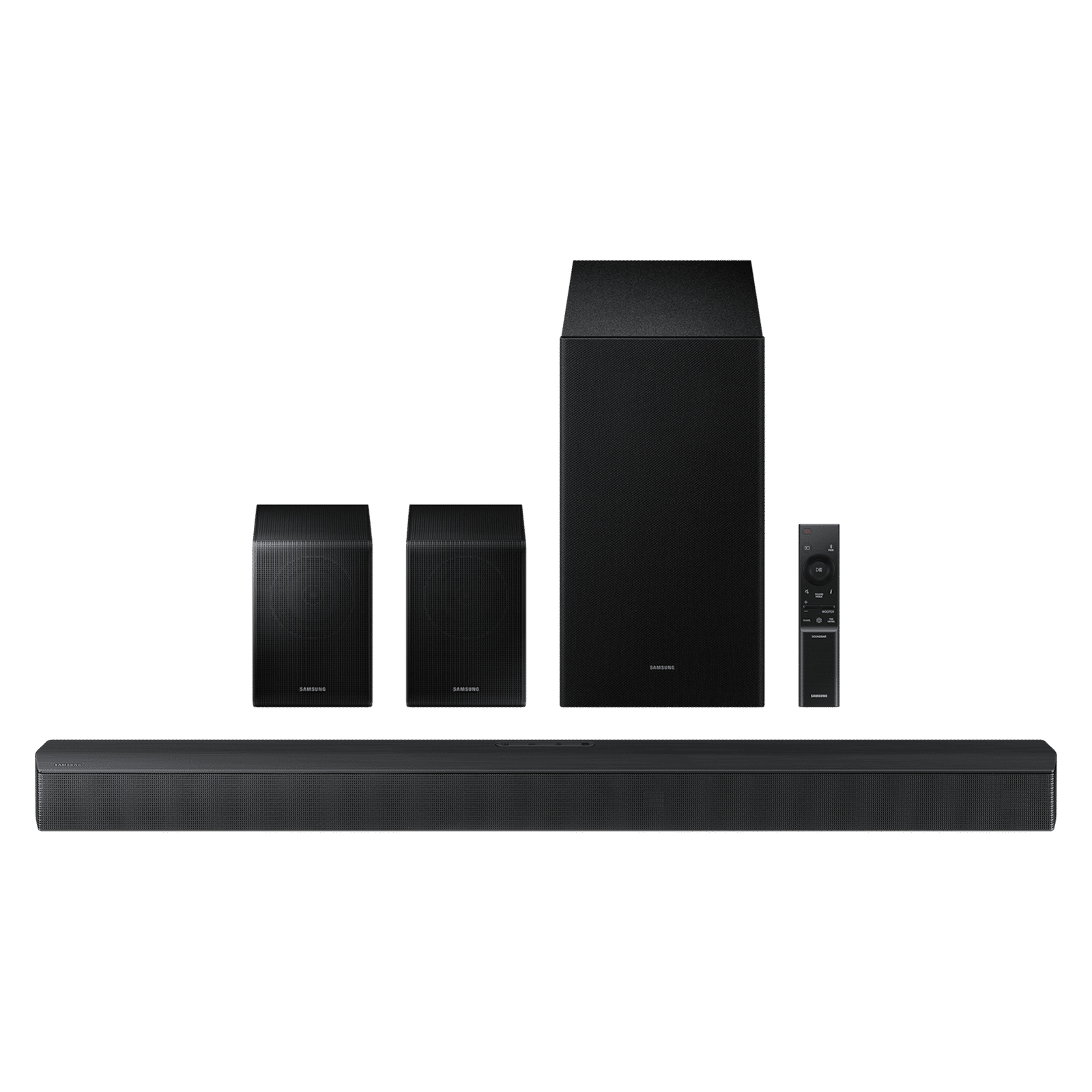 SAMSUNG B-series 490W Bluetooth Soundbar with Remote (Dolby Audio & DTS Virtual:X, 5.1 Channel, Black) SAMSUNG B-series 490W Bluetooth Soundbar with Remote (Dolby Audio & DTS Virtual:X, 5.1 Channel, Black)_1
