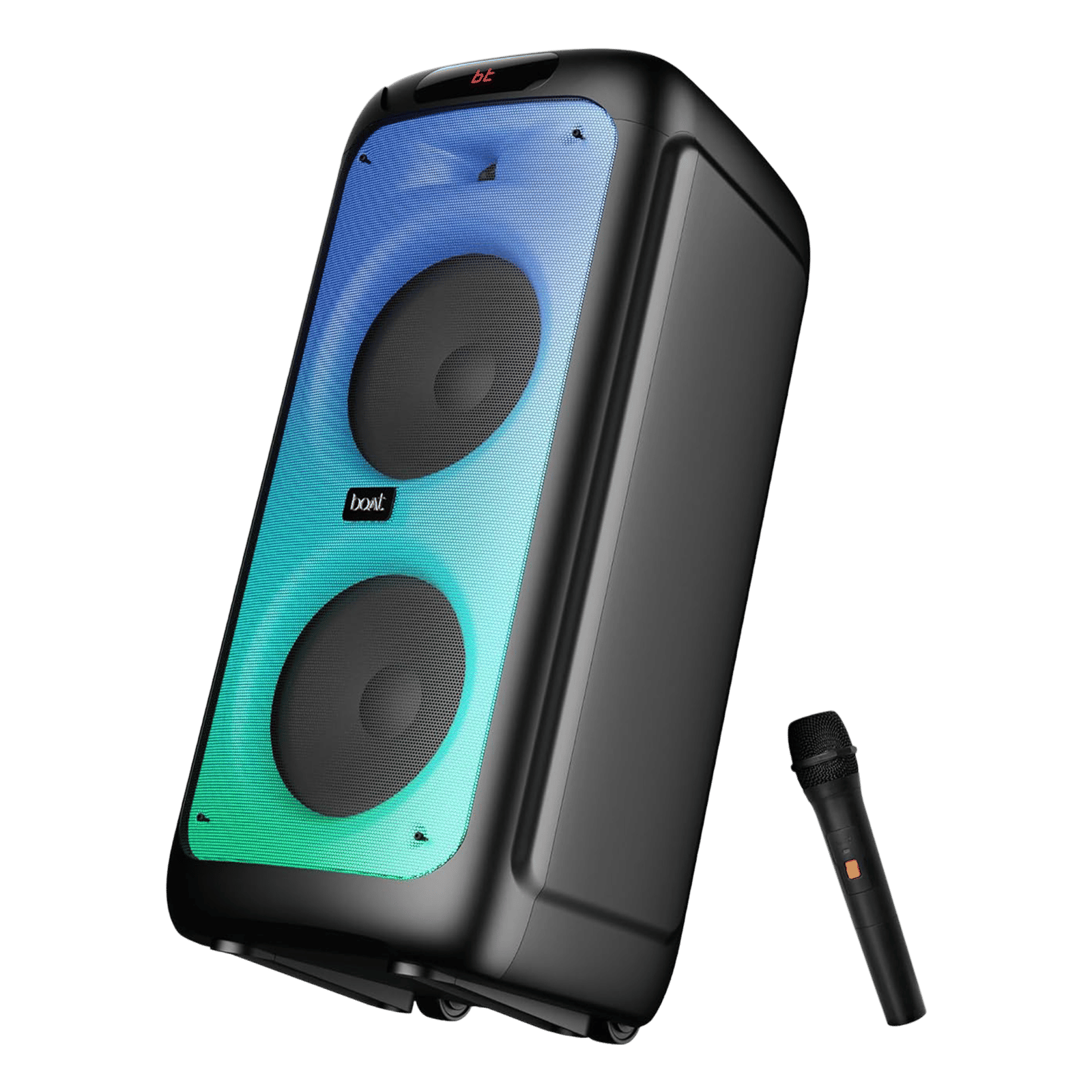 boAt Party Pal 390 160W Bluetooth Party Speaker with Mic (TWS Mode, 2.0 Channel, Space Black) boAt Party Pal 390 160W Bluetooth Party Speaker with Mic (TWS Mode, 2.0 Channel, Space Black)_1