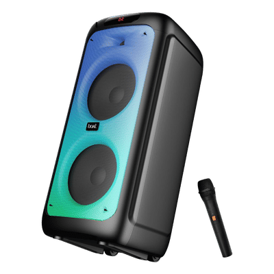 boAt Party Pal 390 160W Bluetooth Party Speaker with Mic (TWS Mode, 2.0 Channel, Space Black)