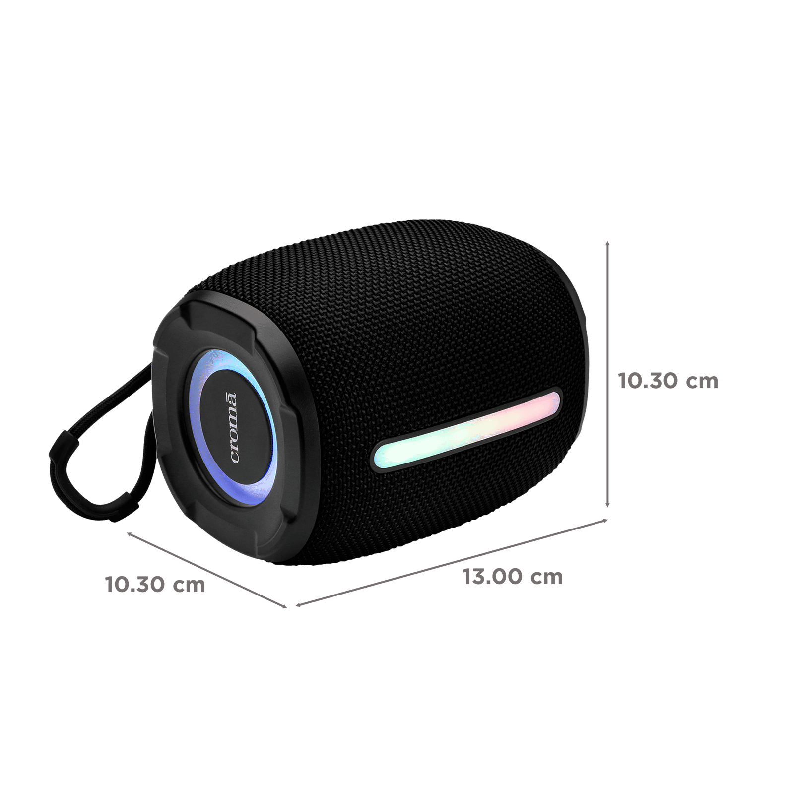Croma 10W Portable Bluetooth Speaker (Multiple Connectivity, Mono Speaker Channel, Black) Croma 10W Portable Bluetooth Speaker (Multiple Connectivity, Mono Speaker Channel, Black)_3