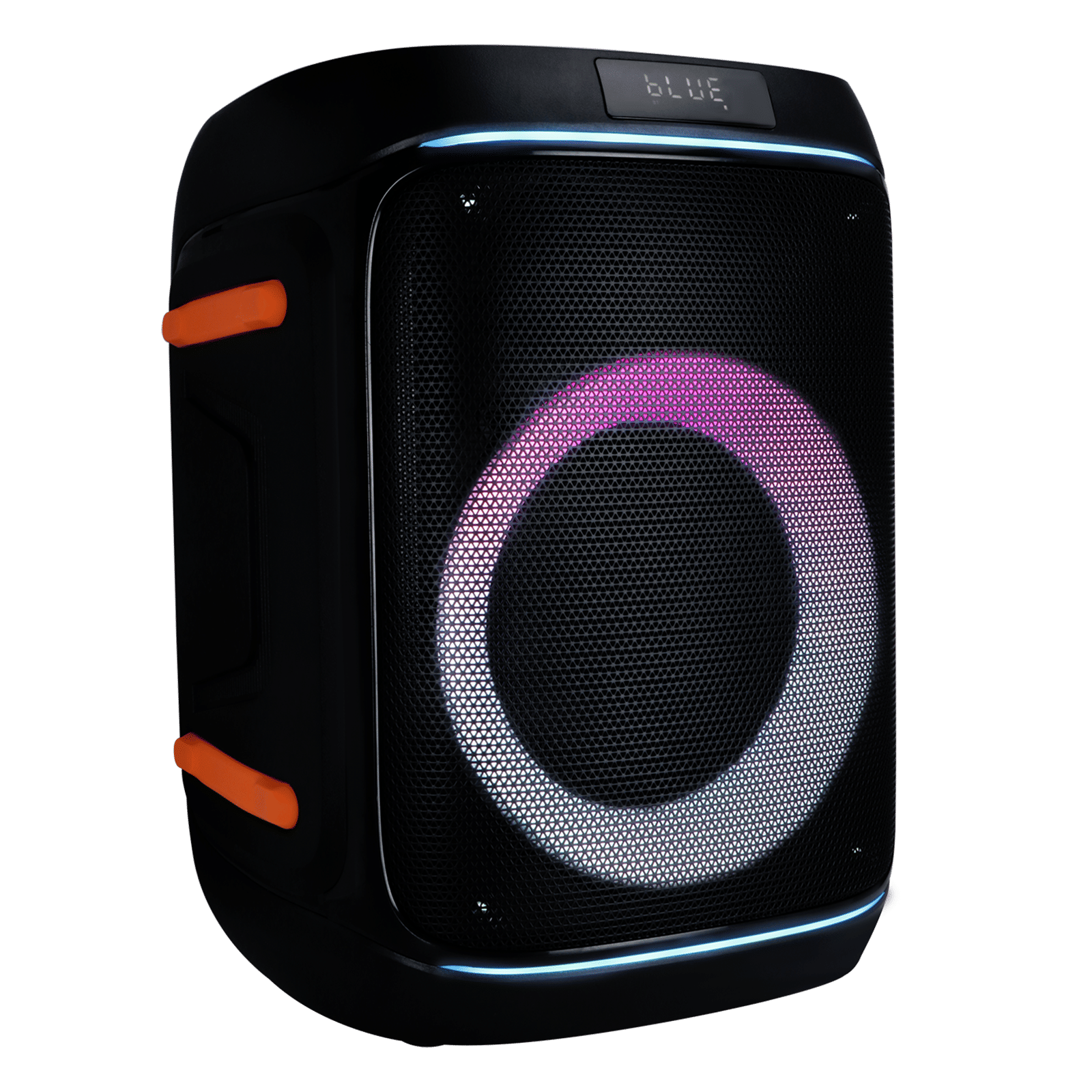 Croma 100W Bluetooth Party Speaker with Mic (AI Sound Boost, 2.1 Channel, Black)_5
