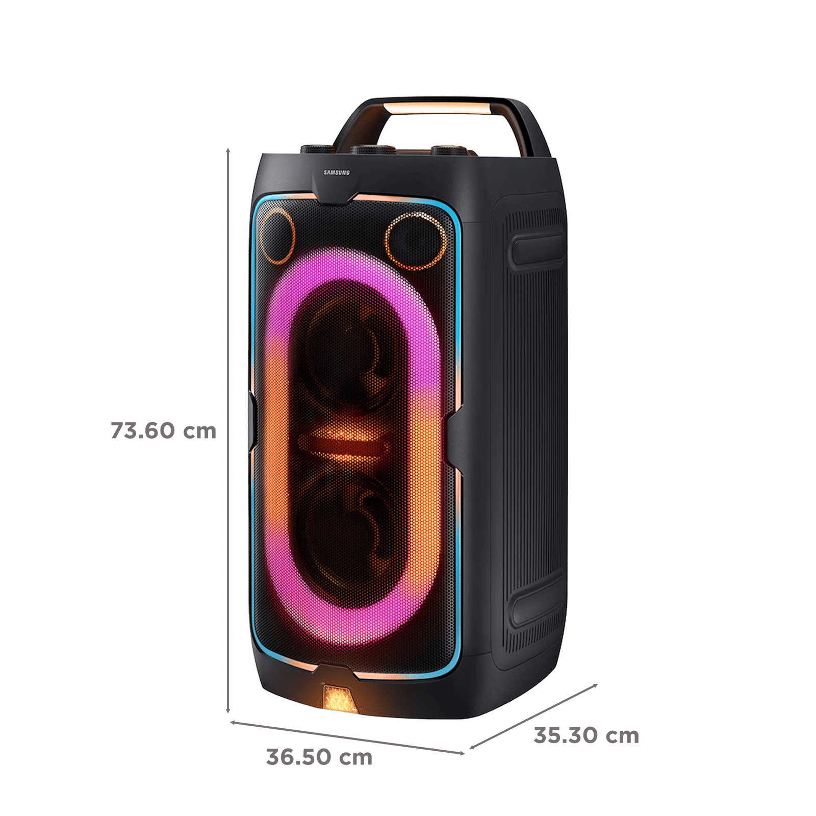 Samsung Sound Tower ST40F 160W Bluetooth Party Speaker (IPX4 Water Resistant, Stereo Channel, Black) Samsung Sound Tower ST40F 160W Bluetooth Party Speaker (IPX4 Water Resistant, Stereo Channel, Black)_3