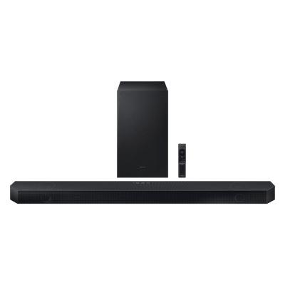 SAMSUNG Q-series 320W Bluetooth Soundbar with Remote (Wireless Dolby Atmos, 3.1.2 Channel, Titan Black)