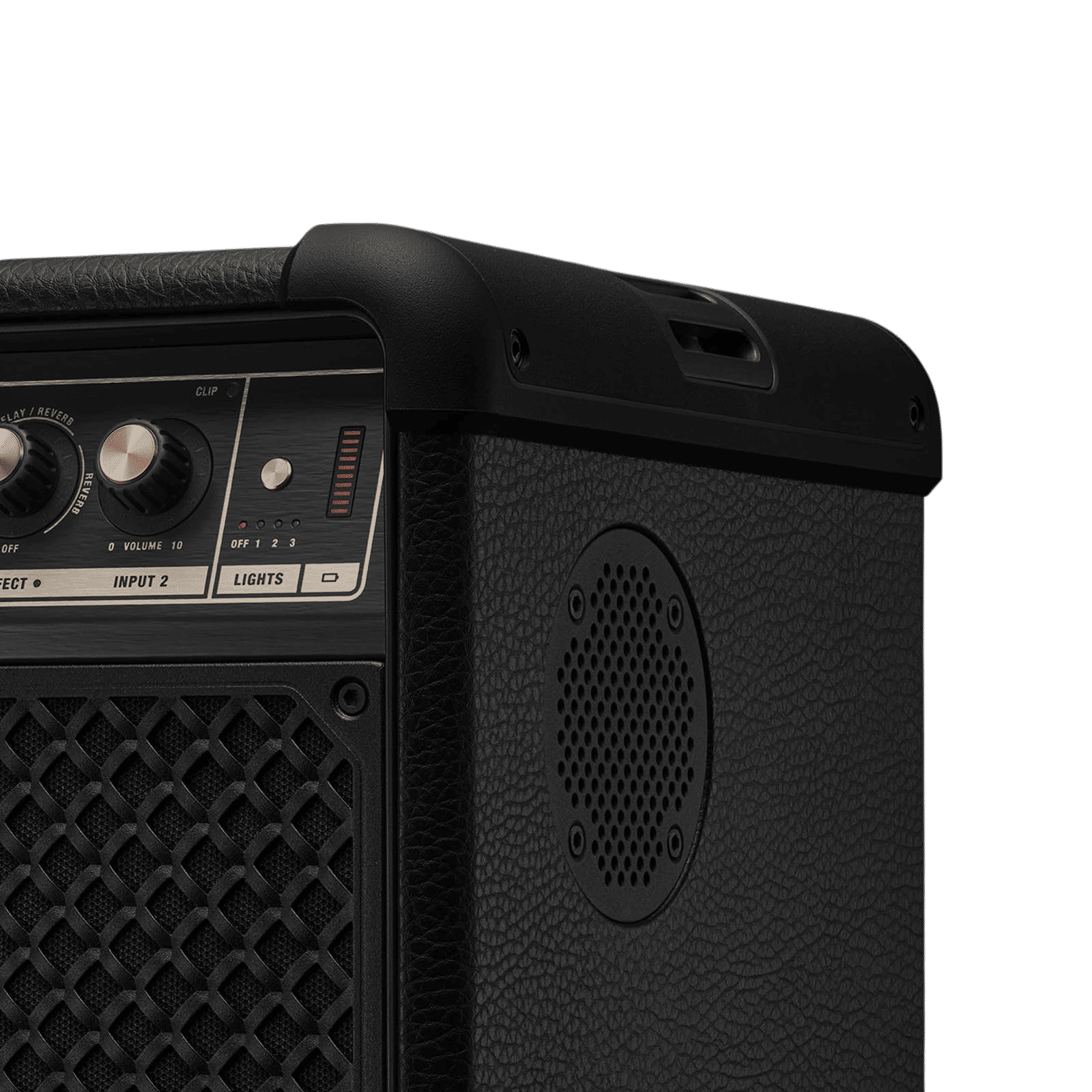 Marshall Bromley 450 400W Bluetooth Party Speaker (True Stereophonic 360 Degree Sound, Stereo Channel, Black & Brass) Marshall Bromley 450 400W Bluetooth Party Speaker (True Stereophonic 360 Degree Sound, Stereo Channel, Black & Brass)_7