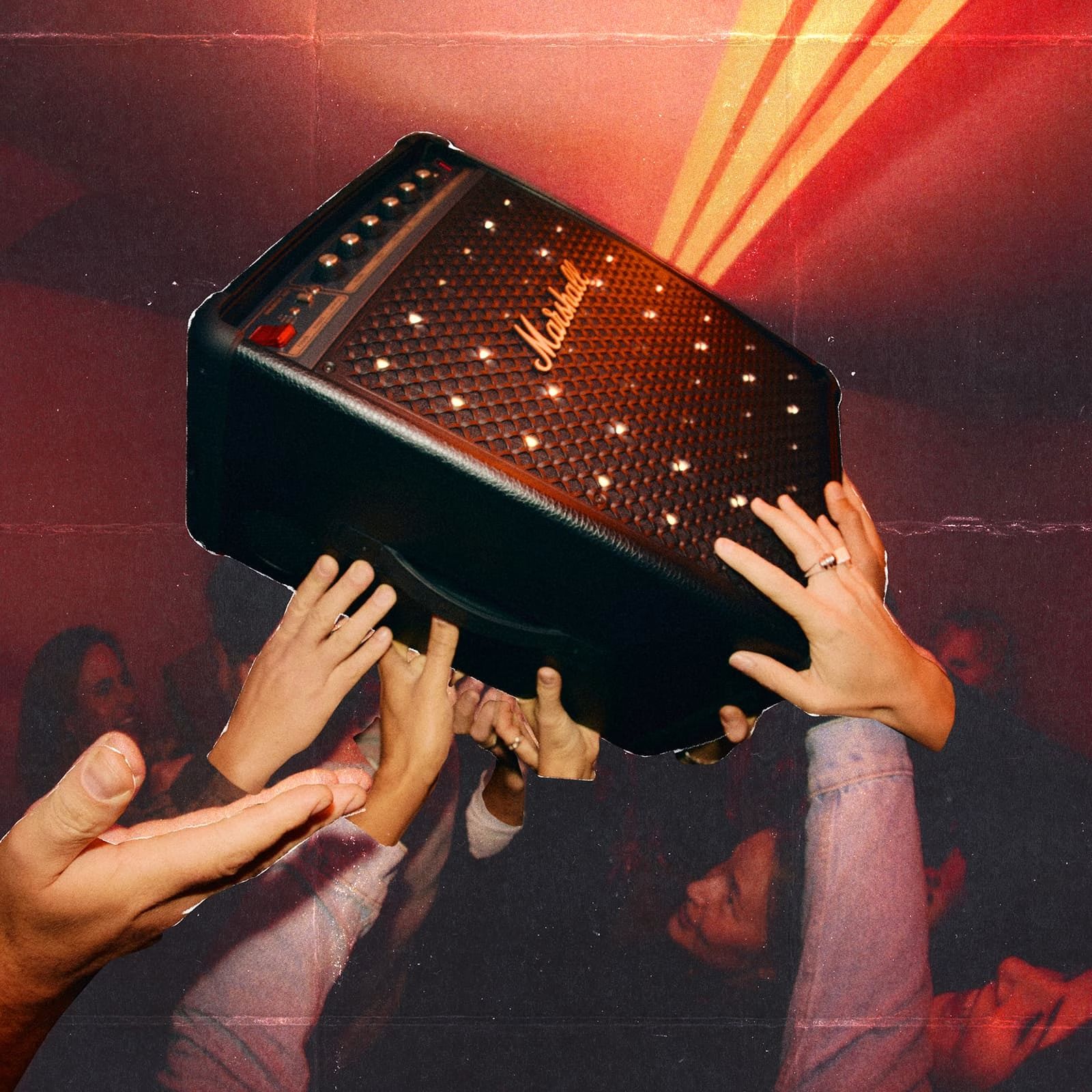 Marshall Bromley 450 400W Bluetooth Party Speaker (True Stereophonic 360 Degree Sound, Stereo Channel, Black & Brass) Marshall Bromley 450 400W Bluetooth Party Speaker (True Stereophonic 360 Degree Sound, Stereo Channel, Black & Brass)_8