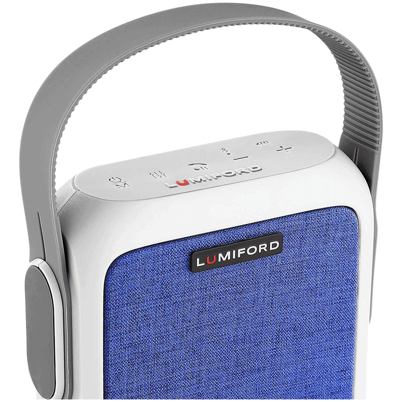 LUMIFORD GoFash Broadway 16W Portable Bluetooth Speakers (IPX5 Water Resistant, 2.1 Channel, Blue) LUMIFORD GoFash Broadway 16W Portable Bluetooth Speakers (IPX5 Water Resistant, 2.1 Channel, Blue)_4