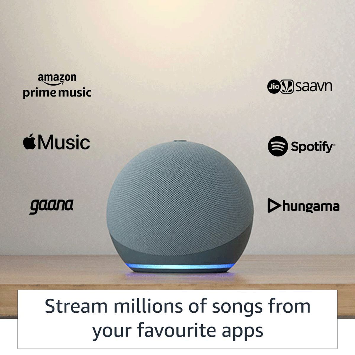 amazon Echo Dot 4th Gen Alexa Built-in Smart Speaker (Powerful Bass, B084KSRFXJ, Blue)_7