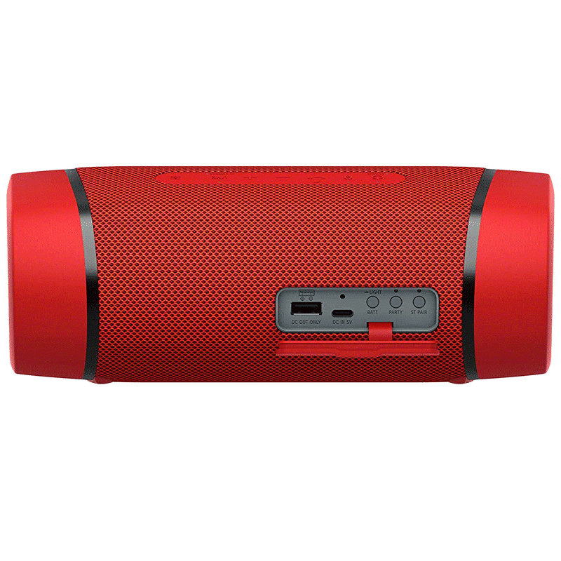 SONY XB33 30W Portable Bluetooth Speaker (IP67 Waterproof, Hands Free Function, Red)_4