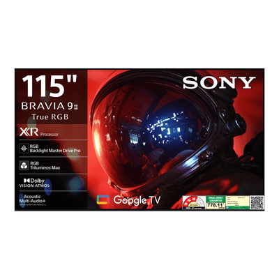 SONY BRAVIA 9 II 292 cm (115 inch) 3 Star True RGB LED 4K Ultra HD Smart Android TV with Dolby Vision & Dolby Atmos (2026 model)