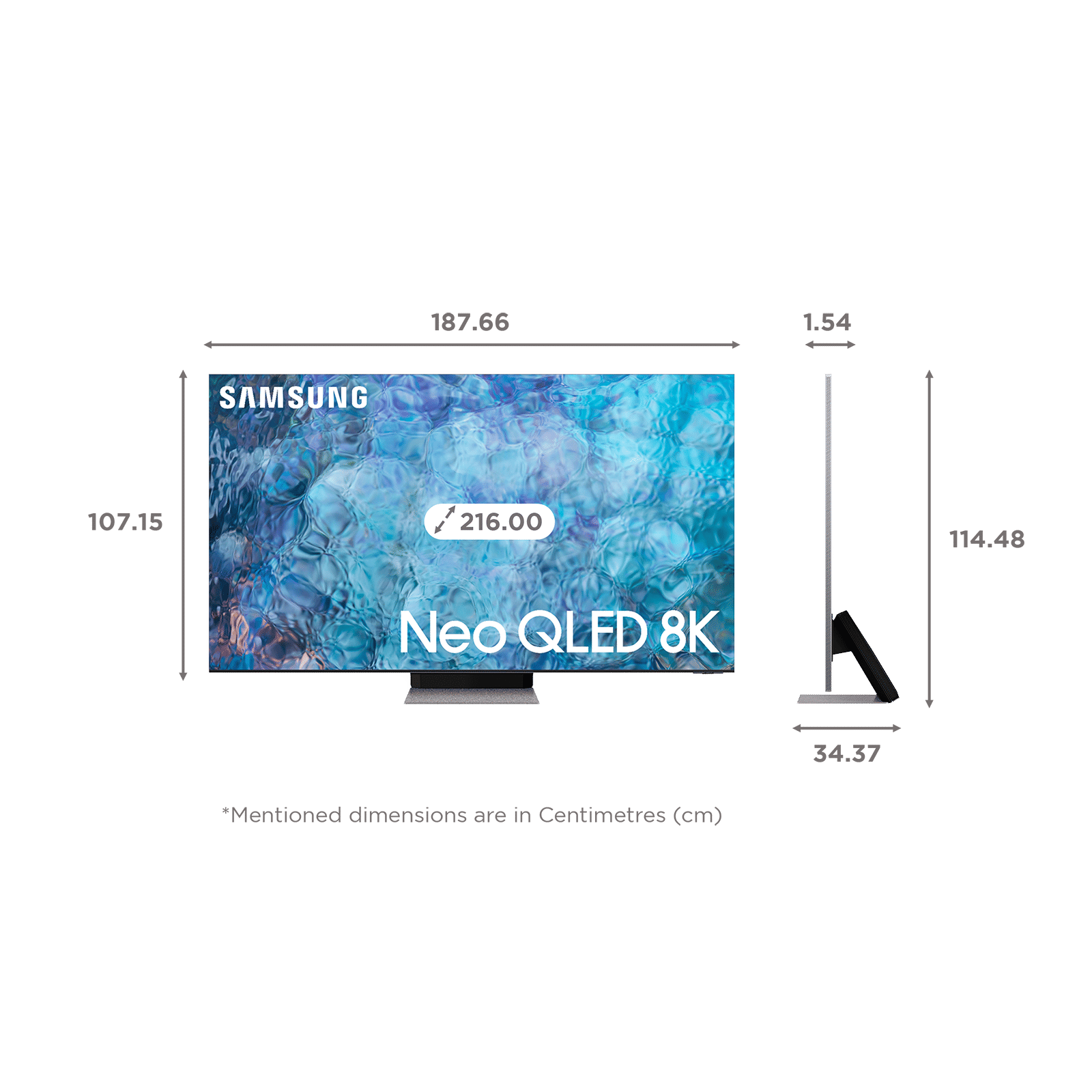 SAMSUNG Series 9 216 cm (85 inch) 8K Ultra HD QLED Tizen TV with Alexa Compatibility SAMSUNG Series 9 216 cm (85 inch) 8K Ultra HD QLED Tizen TV with Alexa Compatibility_2