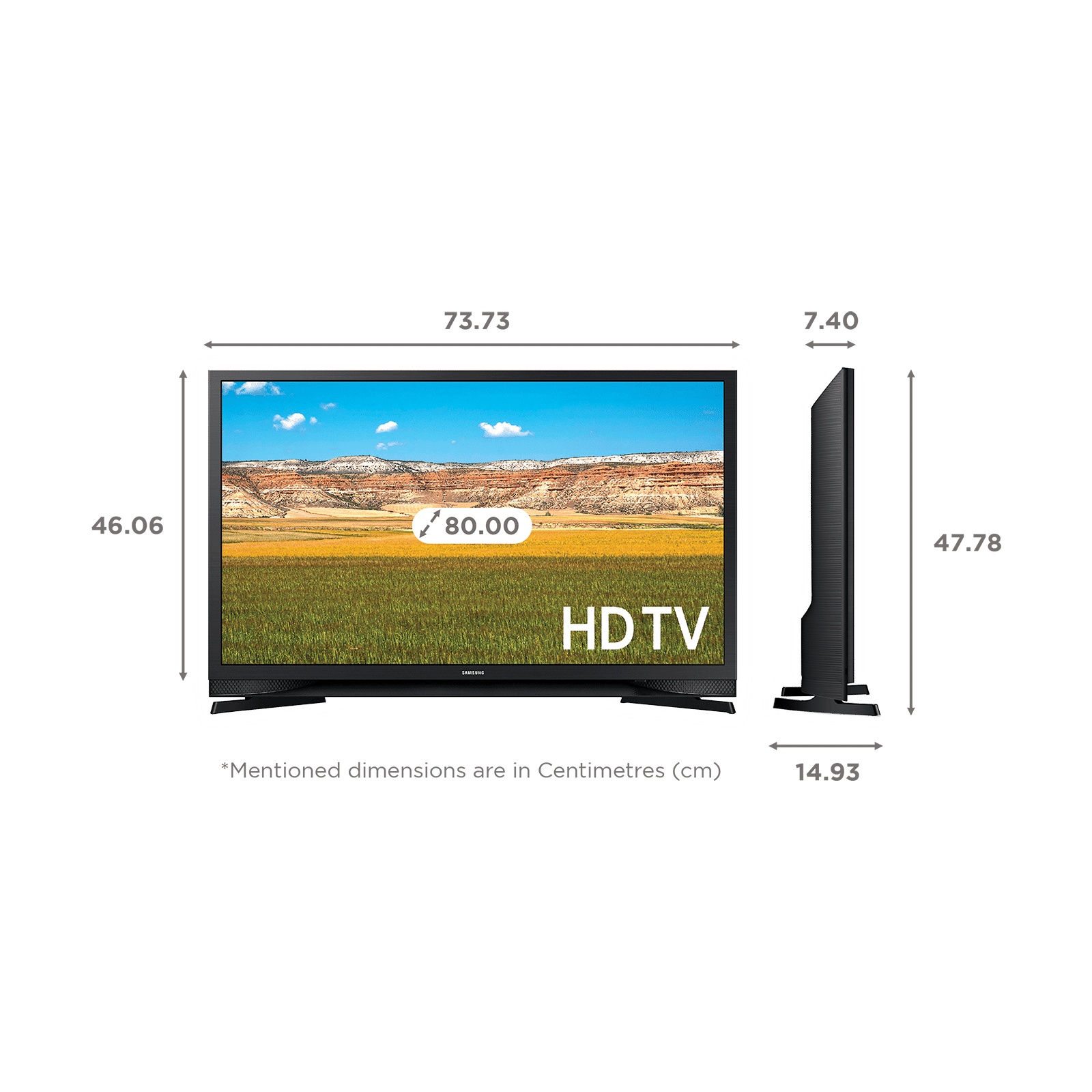 SAMSUNG Series 4 80 cm (32 inch) HD Ready LED Tizen Smart TV with Alexa Compatibility SAMSUNG Series 4 80 cm (32 inch) HD Ready LED Tizen Smart TV with Alexa Compatibility_2